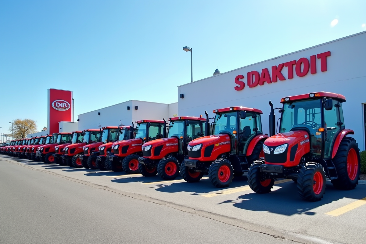 Ligne de tracteurs compacts d